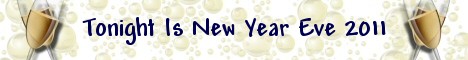 New Year's 2011 countdown banner