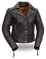 Ladies Updated M/C Jacket FIL139CFDZ