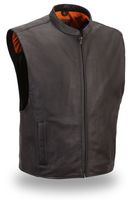 Men’s Zip Front Club Patch vest