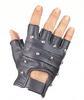 Leather Fingerless RIDING GLOVES