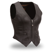 Women’s Form fitted vest with self adjusting sides FIL535CSL