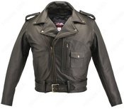 Men's D Pocket Biker Jacket