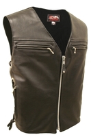 The Elite Leather Vest