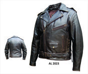 Men's Retro Brown Motorcycle Jacket