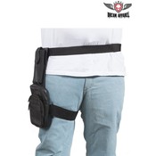 Premium Leather Thigh Bag With Gun Pocket