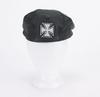 LEATHER CAP w/ CROSS