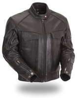 Men's Dual Utility Pocket, vented Scooter Jacket 