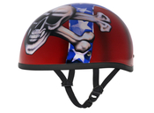 D.O.T. DAYTONA SKULL CAP- REBEL FLAG