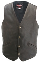 The Classic Vintage Leather vest