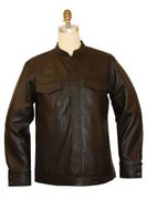 Men's Leather Shirt w/gun pockets