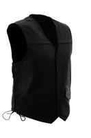 Men’s Vest W/ reflective piping and band.