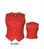 Ladies Red Vest 