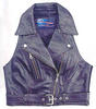 Ladies Leather HALTER Top/Motorcycle Vest