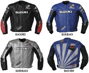 Joe Rocket Suzuki VERTICAL Leather Jacket