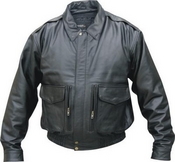 Mens Black Bomber Jacket