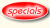 Specials include new items, sales, and closeouts