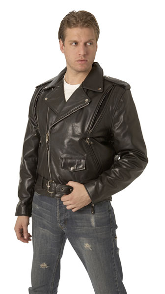 Men’s Vented Classic M/C Jacket