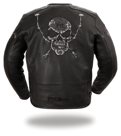 Men's Raceway Skull Jacket (back)