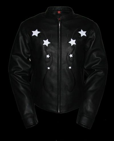 Front At Night showing reflective stars