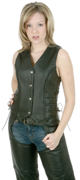 Ladies Braided Vest